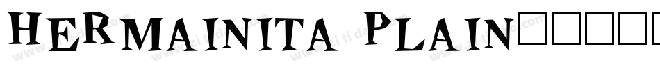 Hermainita Plain字体转换